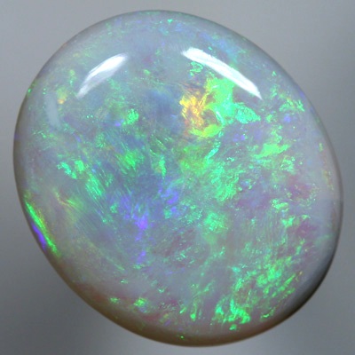 SOLID SEMI BLACK OPAL Bright crisp green with a hint of orange SEE VIDEO